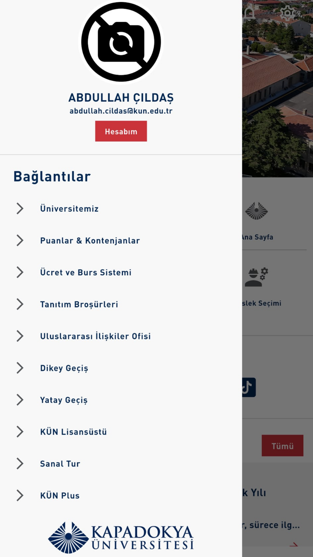 Üniversiteyi Keşfet